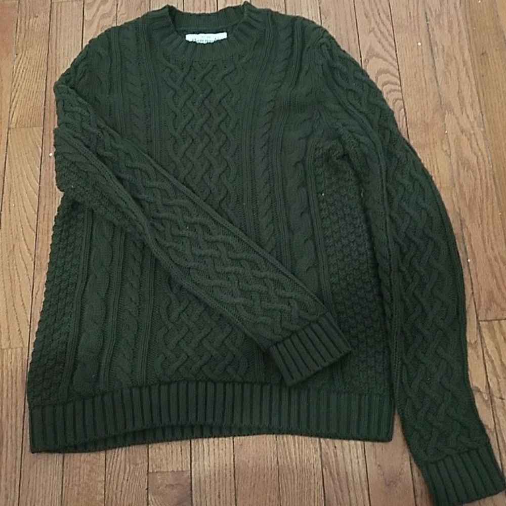Aberctombie & Fitch sweater dark green